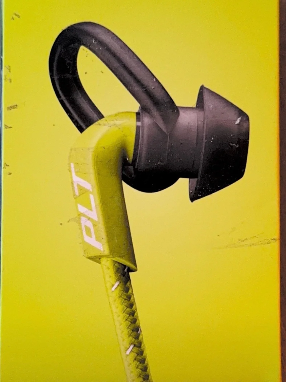 NEW Plantronics BackBeat FIT 305 Wireless Sport Headset Grey/Lime 209061-03